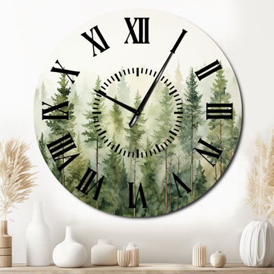 Horloge murale pin