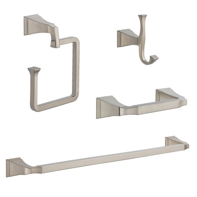Dryden 4 - Piece Bathroom Hardware Set