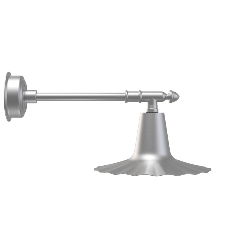 Iris Wall Light, 7.5" H x 16" W x 16" D
