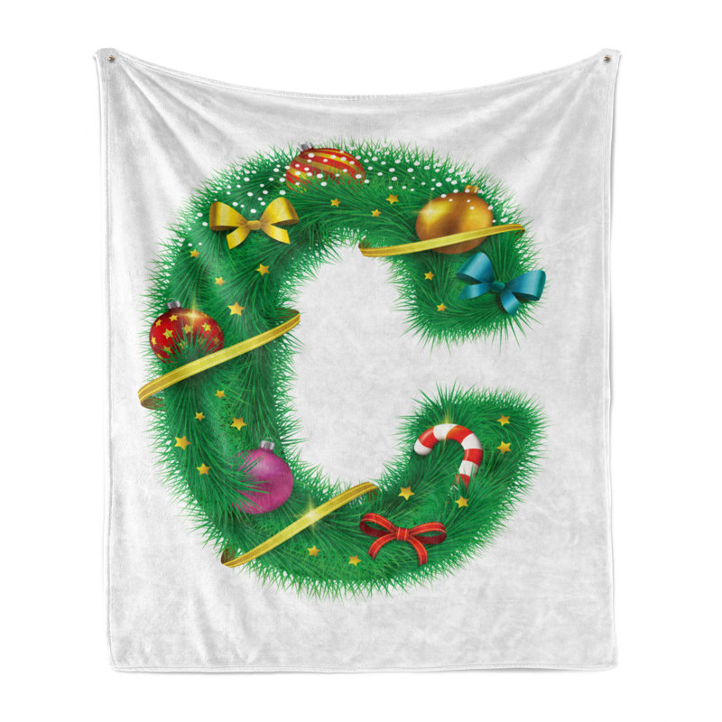 Fleece Throw Blanket, 70" W x 90" L