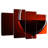 Yarlin Red Wine Glass Silhouette