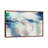 Indigo Impression by Leah Rei - Print on Canvas-1301545157-1301545163