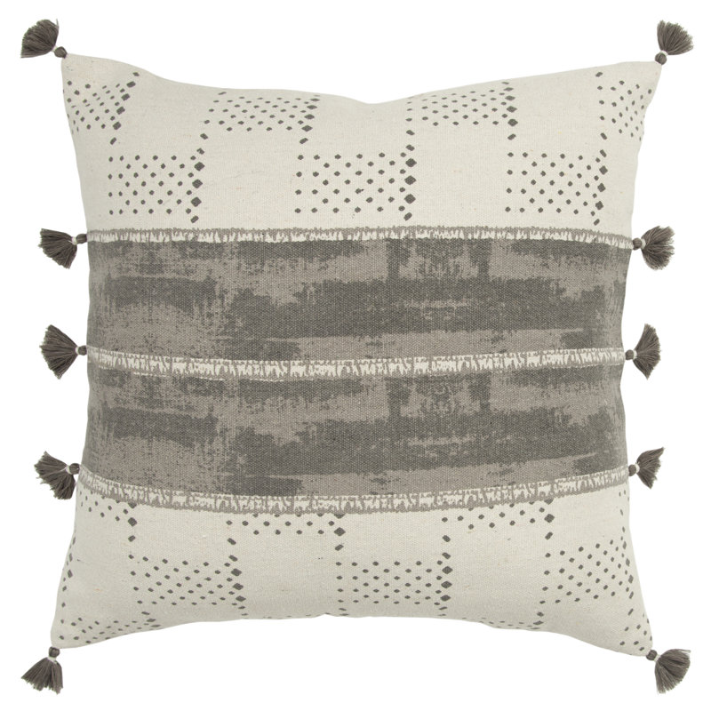 Square Cotton Pillow Cover & Insert