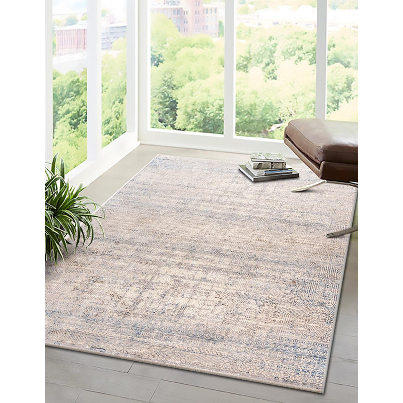 Laquina Oriental Indoor Rug, Rectangle 4' x 5'10"