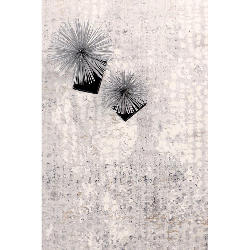 17 Stories Modern Design Power Loom Area Rug - 7'10" X 10'10"