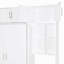 Grand lit escamotable mural avec bureau, armoire supérieure et tablettes de rangement, lit pliable peu encombrant