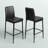 Waldman Upholstered Counter Stool with Metal Frame-1786892400