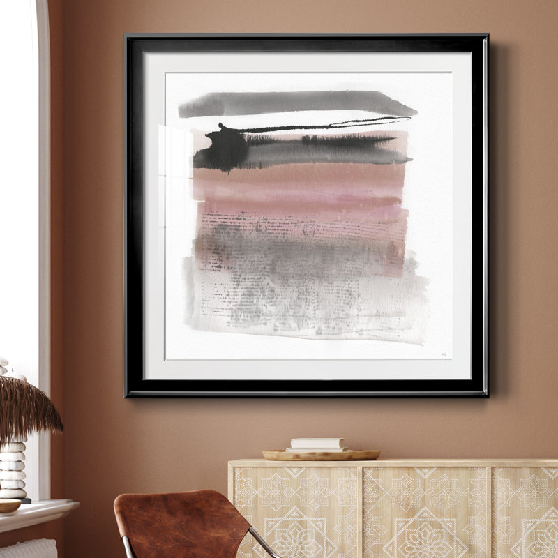 Sundown Turnwood II - peinture encadrée, Papier encadré noir, H 26,5 po x l 26,5 po x P 1,5 po