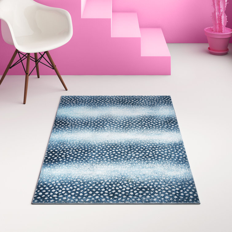 Lindholm Modern Animal Blue/Cream Rug