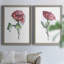 «Watercolor Floral Contour I», toile encadrée de qualité supérieure - prête à être accrochée-689006008-689006014