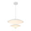 Lustre Prescott 24 po blanc antique DEL à intensité variable avec verre opale mat-813783646