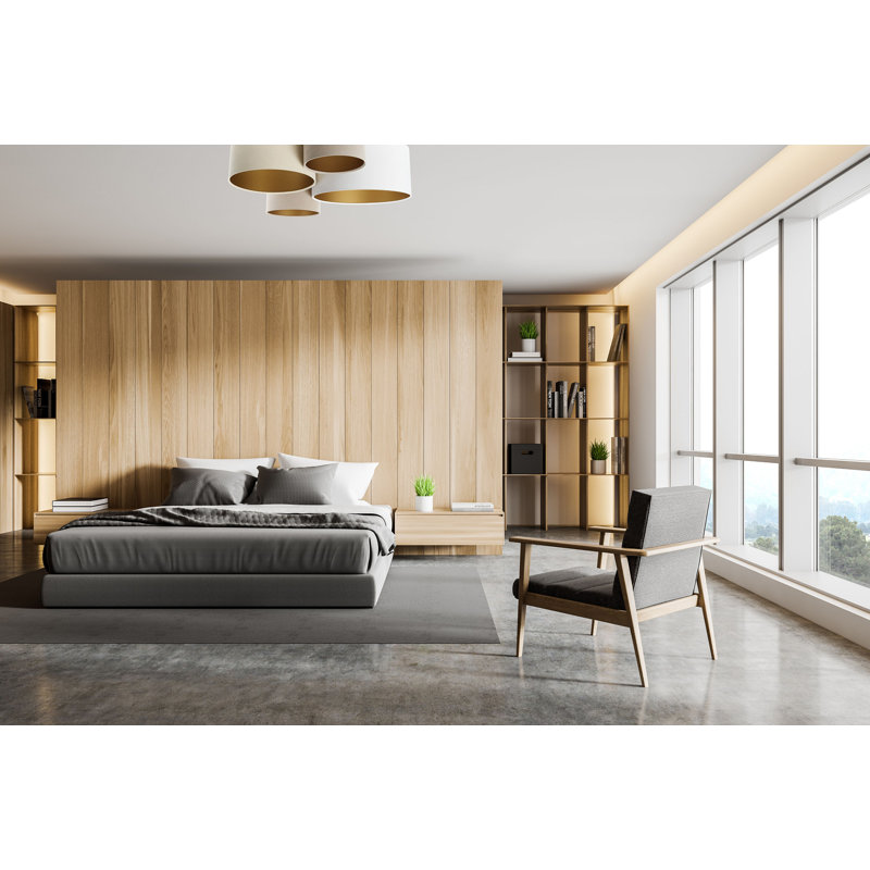 Antoniyo 4 - Light Geometric Chandelier, Beige/Cream/Gold