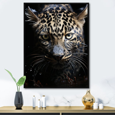 «Leopard Mysterious Hunter I», reproduction sur toile