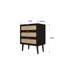 Table de chevet en bois manufacturé Chamblin-1762800580