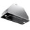 36 in. 900 CFM Convertible Insert Range Hood in Stainless Steel and Black Glass with Dimmable LED and Gesture Control