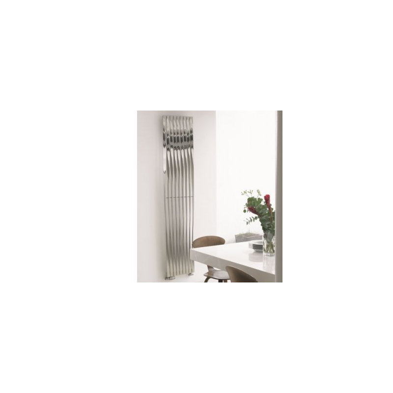 Blanca Vertical Designer Radiator, 180cm H x 22cm W x 5.5cm D