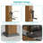 LED Adjustable Aluminum Pergola with Louvers with Lights for Patio-104882004-104882005