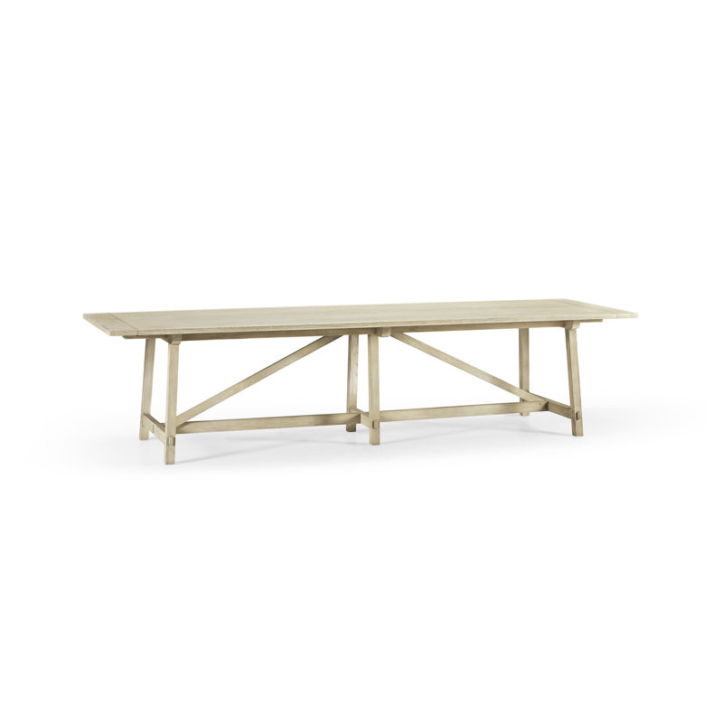 Sidereal Solid Oak Dining Table, Stripped Oak