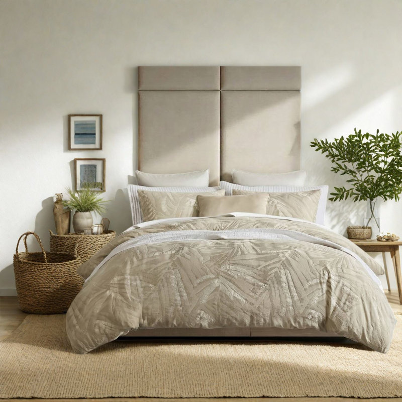 Ensembles de literie en coton de première qualité, style bord de mer moderne pour la maison