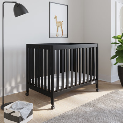 London Mini Portable Crib With Mattress