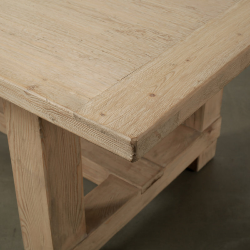Amalfi Square Pine Wood Dining Table