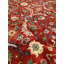 Wool Oriental Area Rug in Rust/Ivory