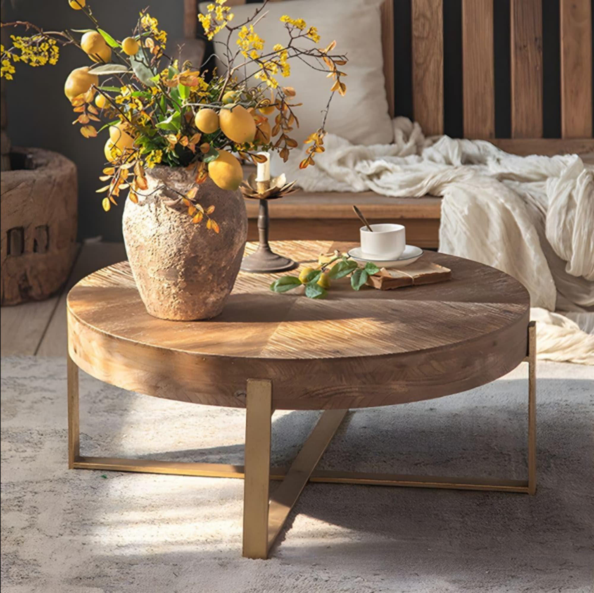 Millwood Pines Conzuelo Solid Wood Coffee Table | Wayfair