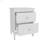 SIMPLE TWO-DRAWER BEDSIDE NIGHTSTAND