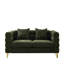 2 places - Tissu doux, coussins, conception moderne et simple pour les espaces de vie 60 po 2 Canapé modulaire douillet et relaxant
