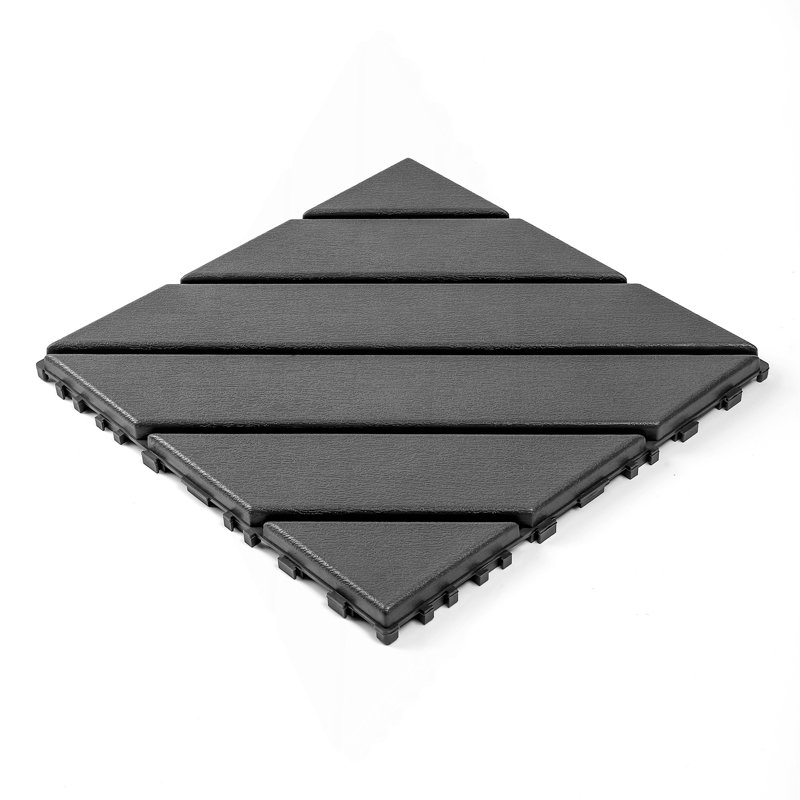 Carreaux de terrasse en plastique emboîtables
