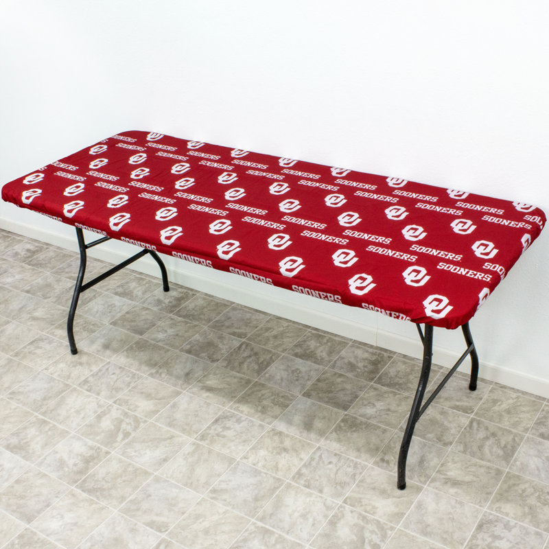 NCAA Outdoor Patio Table Cover, 96" W x 30" D, Oklahoma