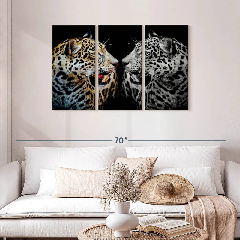 Brampt Jaguar Reflection, 28" H x 45" W