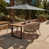 Natural & Grey Lean Over Parasol