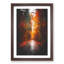 Autumn Road in Austria in Abstract - Picture Frame Graphic Art Print-55683348-55683354