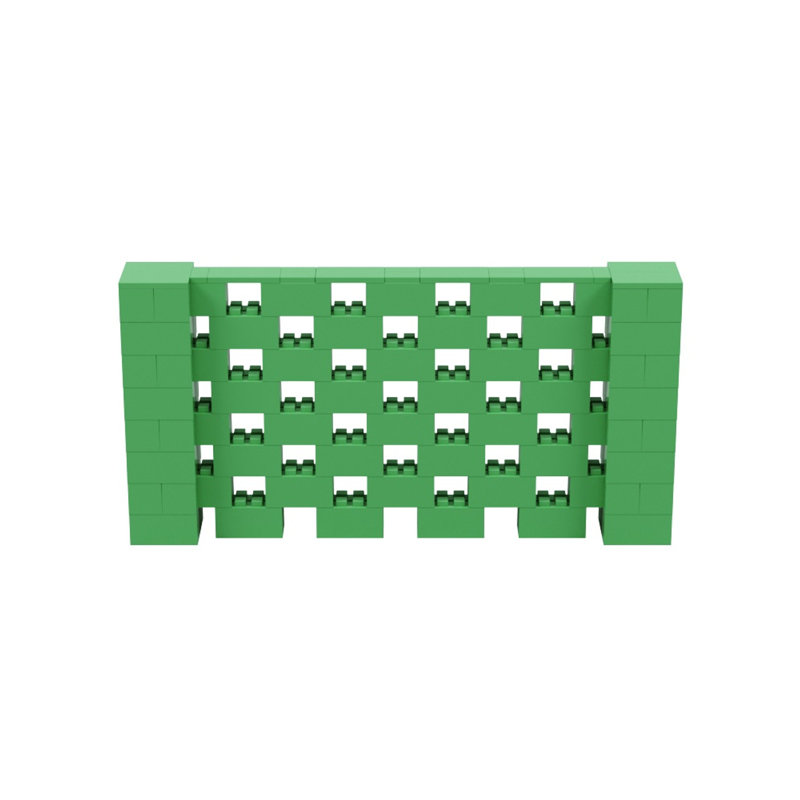 Ensemble mural 4 po de haut Everblock, Vert, 96"