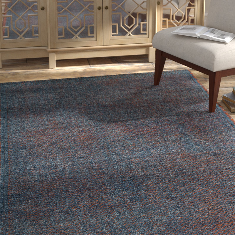 Tapis en laine noué à la main Ashyr, Rectangle 9 pi x 12 pi