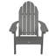 Chaise Adirondack en plastique avec repose-pieds Hinz-119034084
