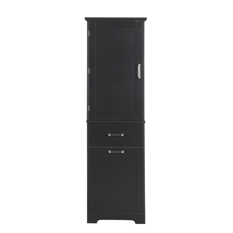 Medra Bathroom Cabinet, Black