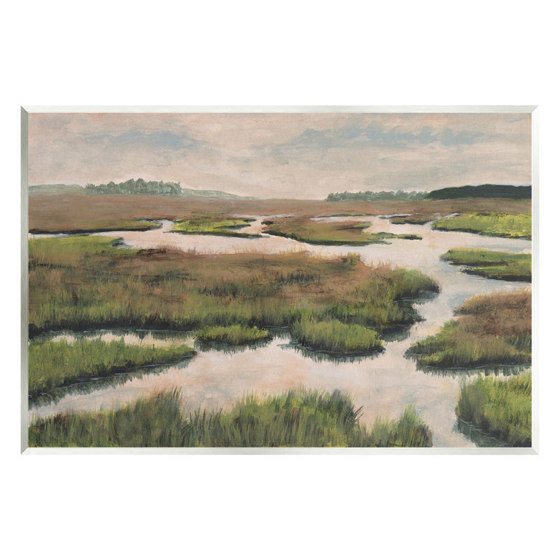 «Asymmetric Stream Nature» par Michael Willett, H 10 po x l 15 po