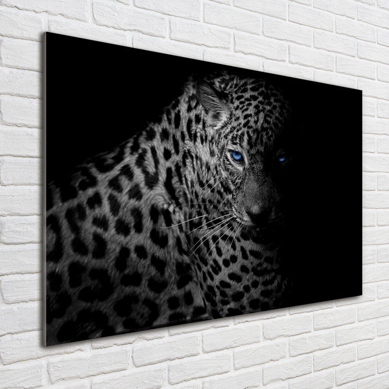 Leopard - No Frame Print on Glass