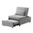 Folding Ottoman Sofa Bed Gray-1577161698