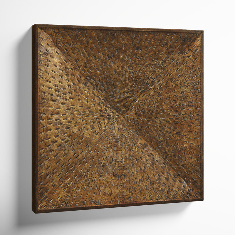 Traditional Abstract Wall Decor on Metal