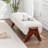 Karsen Upholstered Bench With Solid Wood Leg-850480766
