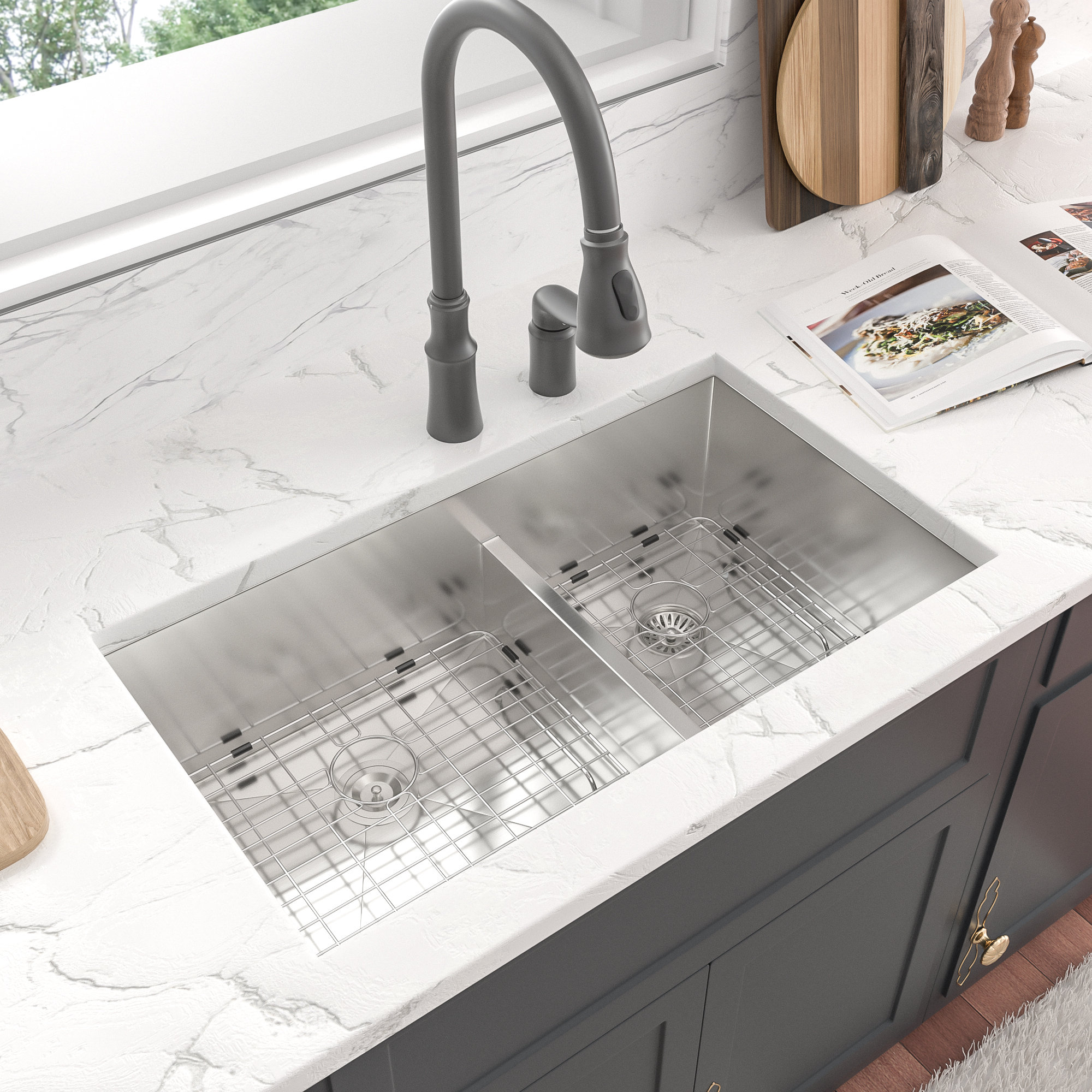 kohler staccato drop in sink
