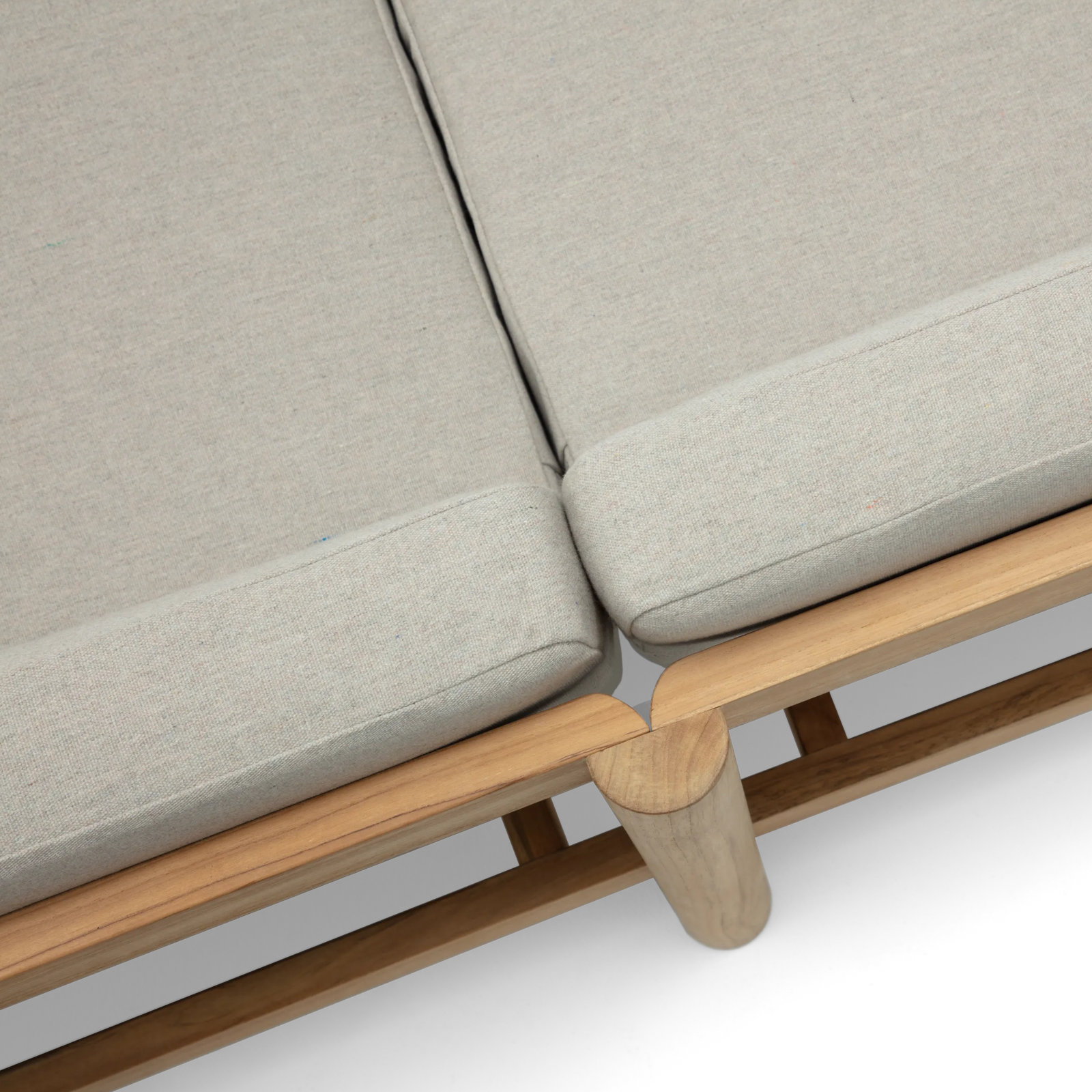 Haven 116" Sunbrella® Patio Sectional, Sunbrella Ashe