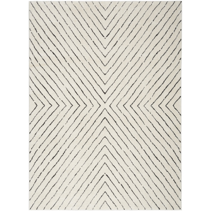 Palmerton Chevron Area Rug, Rectangle 160 x 229cm