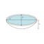 Lavabo de salle de bain vasque en cuivre 15 "avec poignée décorative-40072824