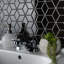 Metro Rhombus 10-1/2 " x 12-1/8 " Porcelain Mosaic Floor & Wall Tile-2055465058