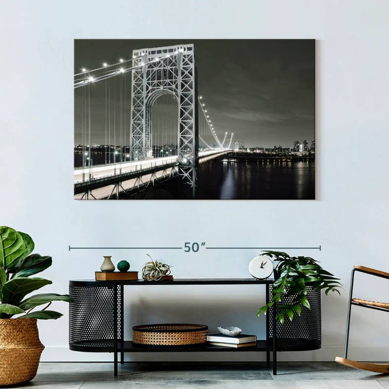 Lilie Bridge City Lights, H 32 po x l 48 po