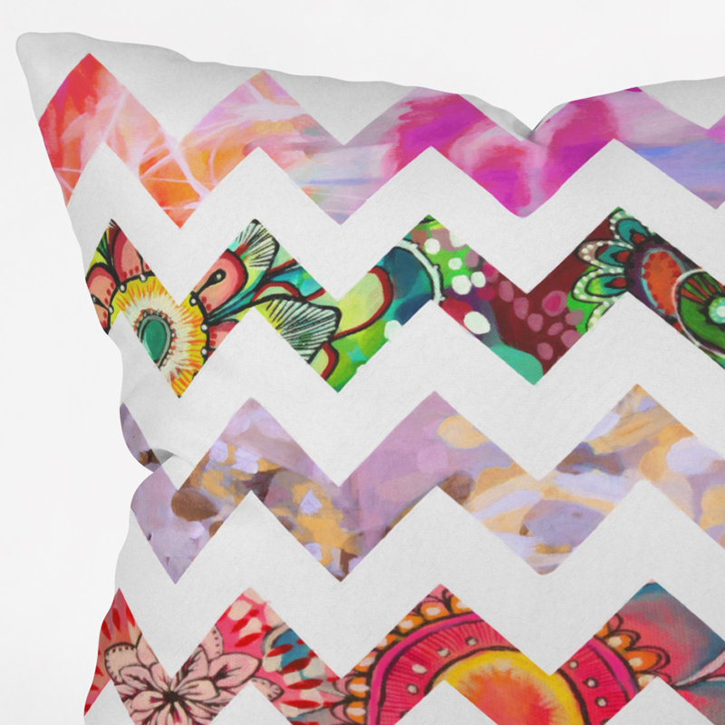 Coussin décoratif extérieur 1 chevron